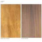 Garten-Esstisch aus Iroko-Holz und Steingut Made in Italy - Bresson Viadurini