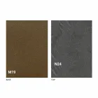 Moderner klappbarer Esstisch aus Holz und Metall Made in Italy - Menelao Viadurini