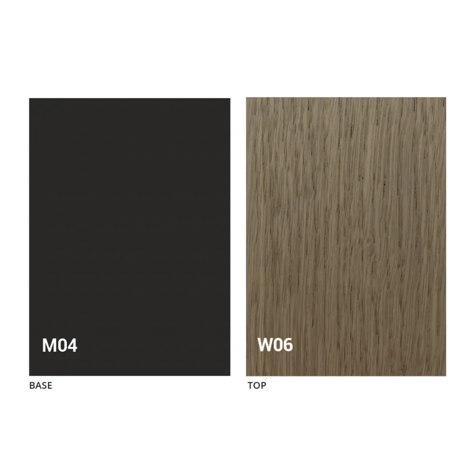 Runder ausziehbarer Esstisch mit Holzplatte Made in Italy - Crodino Viadurini