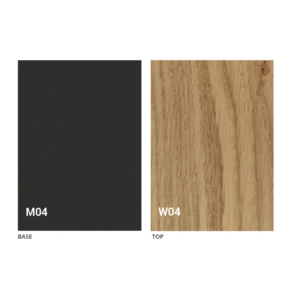 Runder ausziehbarer Esstisch mit Holzplatte Made in Italy - Crodino Viadurini