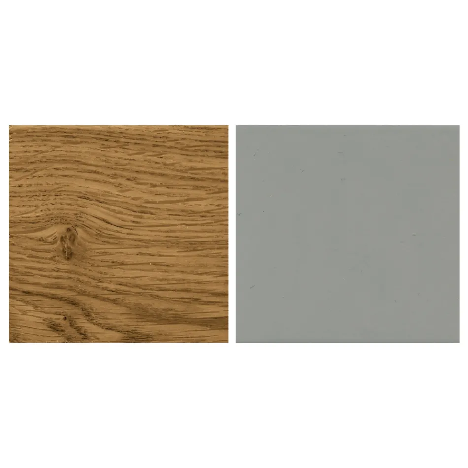 Wohnzimmertisch mit Holzplatte und -gestell, hergestellt in Italien – Auktion Viadurini