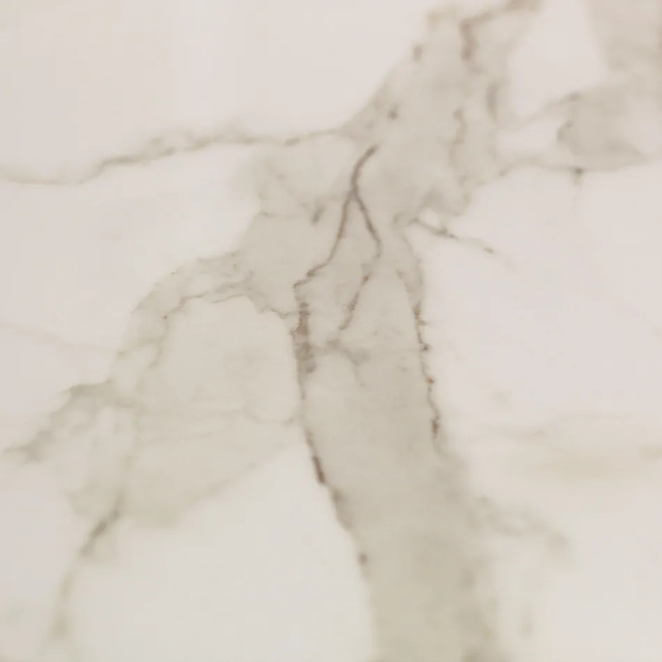 Fester Wohnzimmertisch mit Keramikplatte, hergestellt in Italien – Feiertage Viadurini