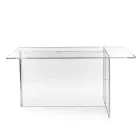 Selenia Tisch aus transparentem Plexiglas mit minimalistischem Design, hergestellt in Italien Viadurini