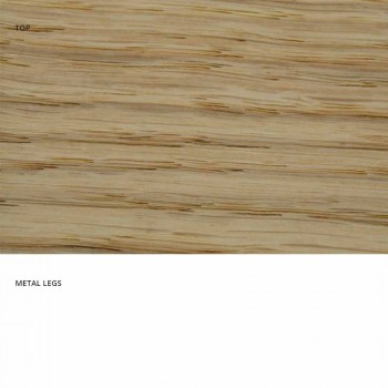 Designtisch aus Massivholz hergestellt in Italien, Wilmer