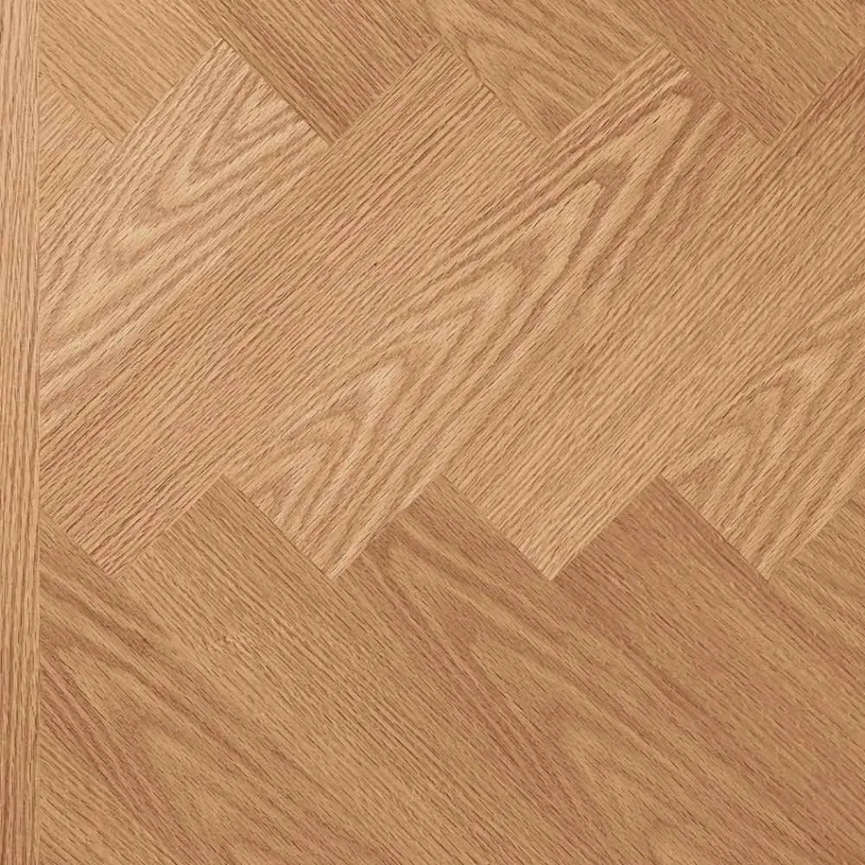 Fester Tisch 180x90 cm aus Eiche mit Eisengestell - Lega Viadurini