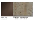 Gartentisch mit Aluminiumsitz Made in Italy - Plinto von Varaschin Viadurini