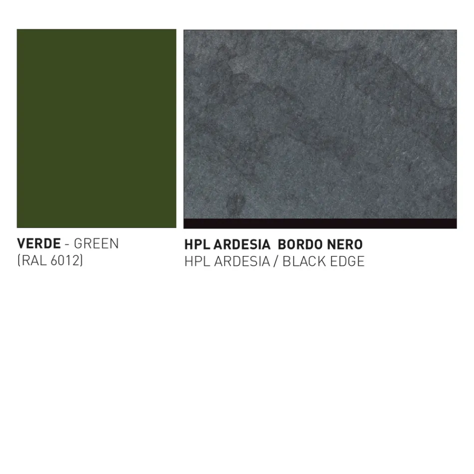 Gartentisch mit Aluminiumsitz Made in Italy - Plinto von Varaschin Viadurini