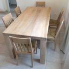 Tisch aus massivem Eschenholz mit klassischem Design, hergestellt in Italien – Nicea Viadurini