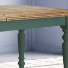 Ausziehbarer Wohnzimmertisch aus nordischer Tanne Made in Italy - Benidorm Viadurini