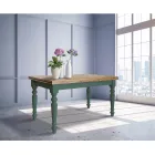 Ausziehbarer Wohnzimmertisch aus nordischer Tanne Made in Italy - Benidorm Viadurini