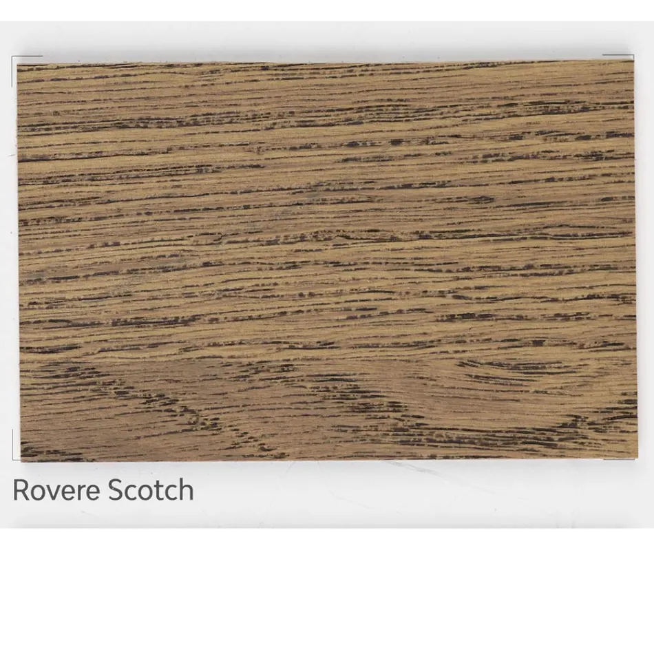 Wohnzimmertisch aus massiver Eiche Made in Italy - Geolier Viadurini