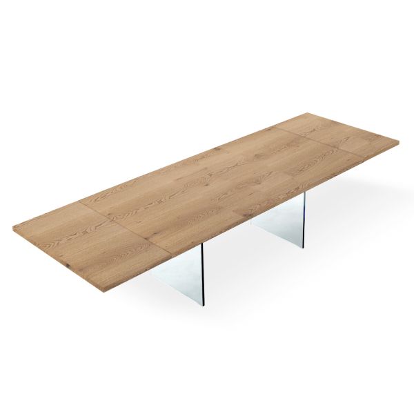 Moderner esstisch ausziehbar bis 300 cm – strappo