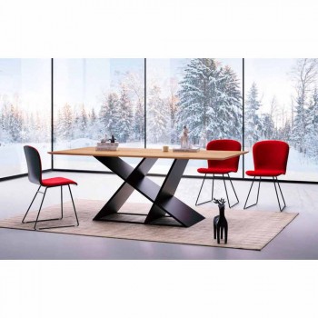 Ausziehbarer Esstisch Bis zu 294 cm Made in Italy Wood Design - Cirio