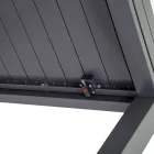 Quadratischer Tisch ausziehbar auf 180 cm aus Aluminium - Marker Viadurini