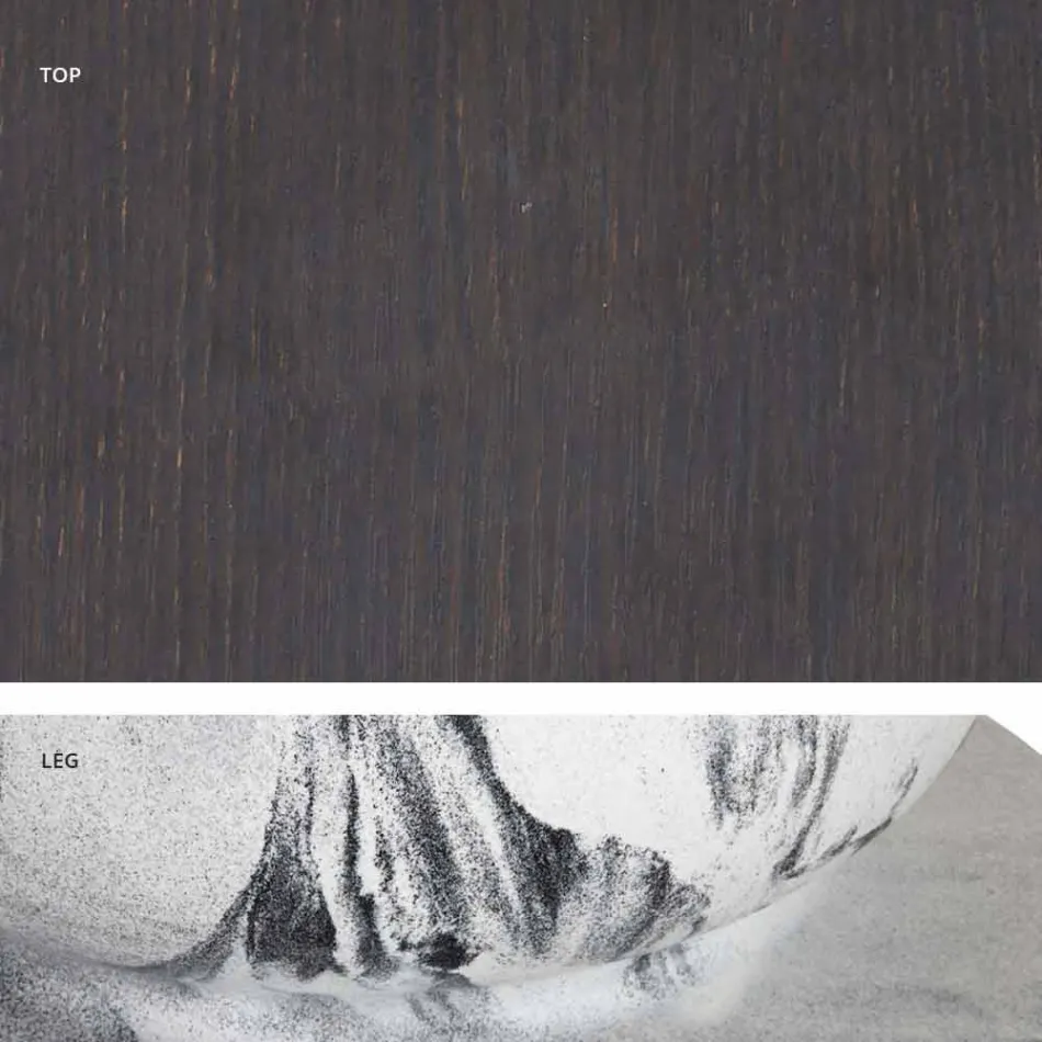 Quadratischer Esstisch, HPL-Platte - 19. Jahrhundert von Slide Viadurini