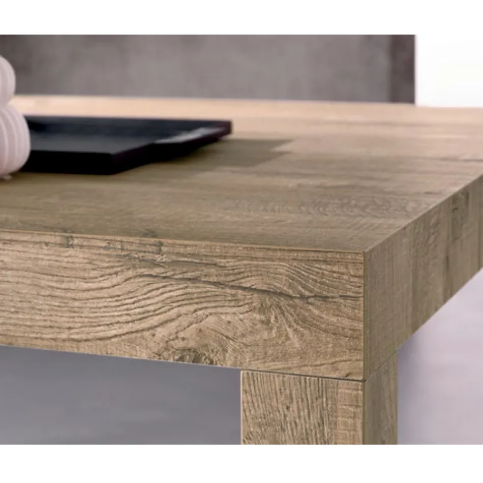 Ausziehbarer rechteckiger Tisch in Lamianto (300 cm oder 340 cm) – Passoa Viadurini