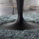 Runder, ausziehbarer und moderner Designtisch - Borgia Viadurini