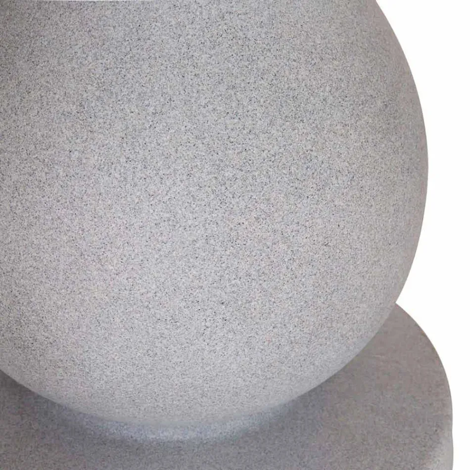 Runder Tisch im klassischen Design mit Platte aus Ø140 und HPL - 19. Jahrhundert von Slide Viadurini