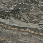 Fester runder Tisch mit Keramikplatte, hergestellt in Italien – Schere Viadurini