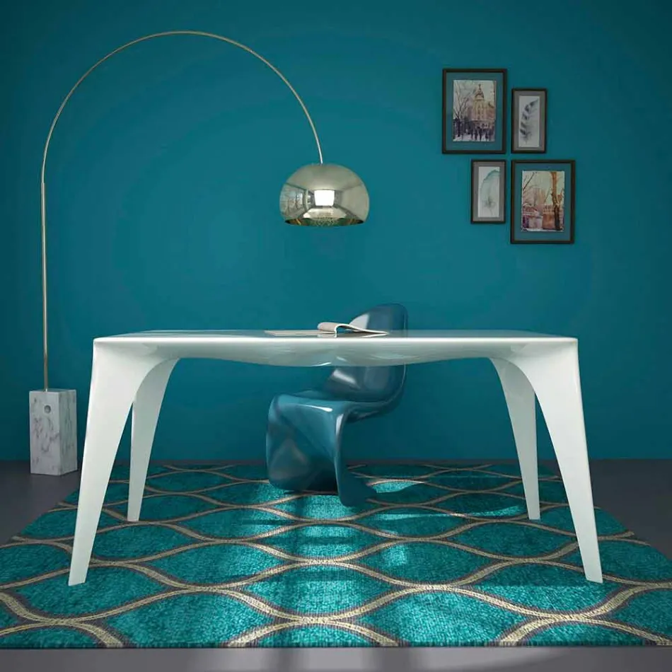 Moderner Design-Schreibtisch, hergestellt in Italien, Pomarolo Viadurini