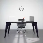 Moderner Design-Schreibtisch, hergestellt in Italien, Pomarolo Viadurini