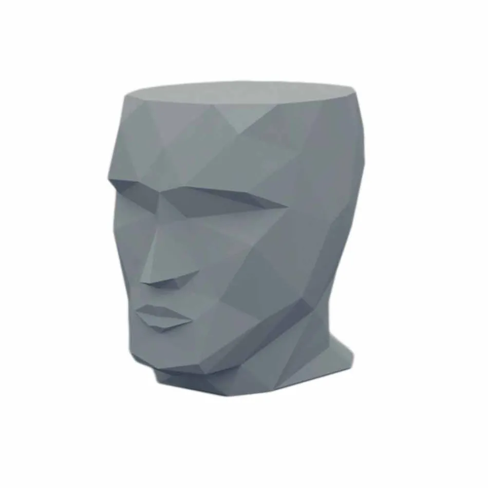 Tisch / Hocker Adan by Vondom Design aus Polyethylen Viadurini