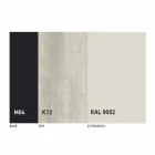 Runder Esstisch ausziehbar bis 165 cm mit Keramikplatte - Pistolero Viadurini