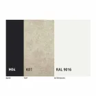 Runder Esstisch ausziehbar bis 165 cm mit Keramikplatte - Pistolero Viadurini