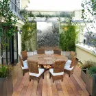 Runder Tisch aus Teakholz und Massivholz Real Table Viadurini