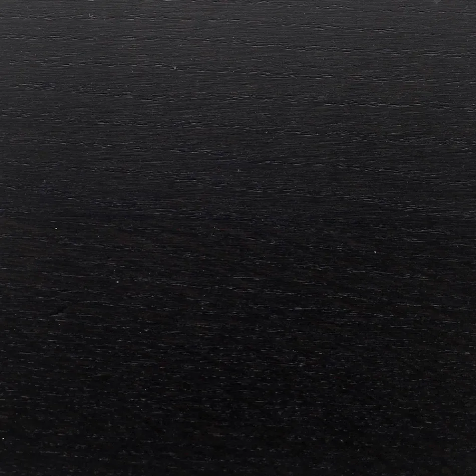 Tulpentisch Eero Saarinen H 73 Rund aus schwarz gebeizter Eiche Made in Italy - Scharlachrot Viadurini