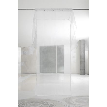 Eleganter, luxuriöser Organza-Vorhang, hochwertiges Design, hergestellt in Italien – Organza Viadurini