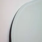 Termoarredo elektrisches Design Brian gehärtetes Glas, hergestellt in Italien Viadurini