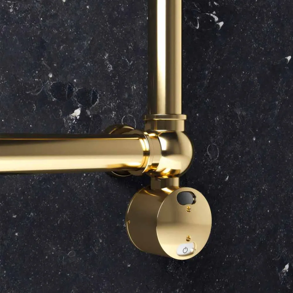 Elektrischer modularer Kühler aus Chrom oder Goldmessing bei 200 W - Caesar Viadurini