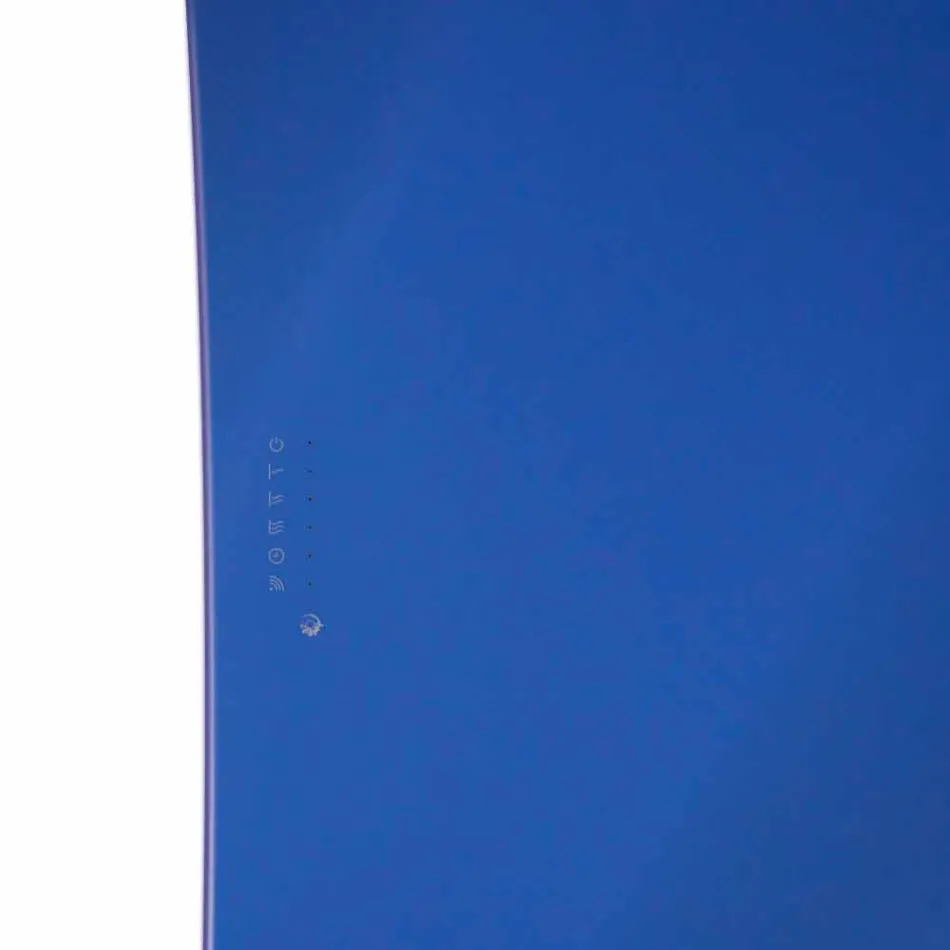 Wand montierte elektrischen Heizkörper in Barry gehärtetem Glas Viadurini