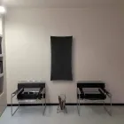 Wand montierte elektrischen Heizkörper in Barry gehärtetem Glas Viadurini