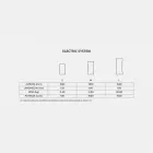 Elektro-Design-Heizkörper mit Foto Barry aus gehärtetem Glas Viadurini