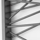 Elektroheizkörper aus Stahl, urbanen Stil Mikado Scirocco H Viadurini