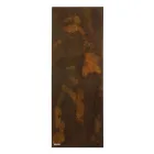 Elektrischer Heizkörper aus italienischem Marmorpulver mit Corten-Effekt – Linien Viadurini