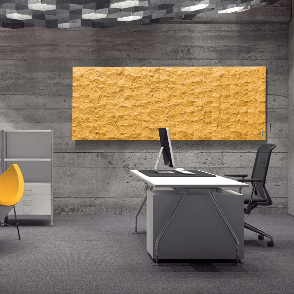 Elektrischer Heizkörper aus italienischem Marmorpulver bis 1400 Watt – Terraa Viadurini