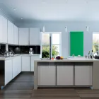 Elektrischer Heizkörper aus glattem italienischem Marmorpulver 1200 W – Linee Viadurini