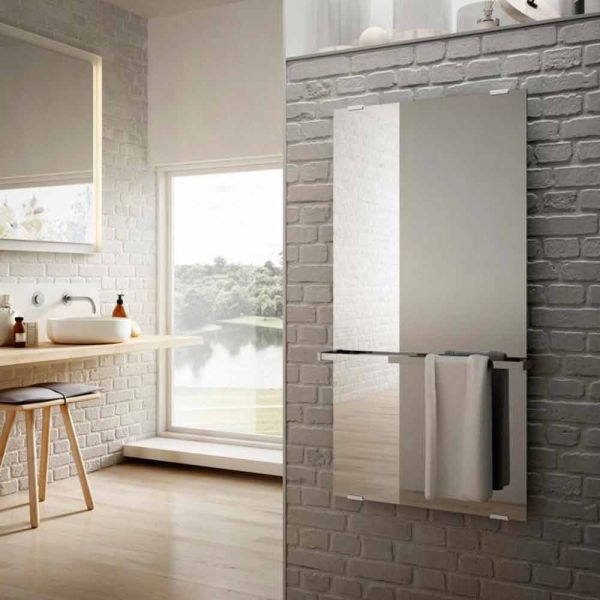 Star design elektrischer spiegelglasheizkörper, hergestellt in italien