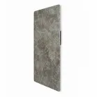 Elektrischer Heizkörper aus gehärtetem Glas mit Jonny-Steinoptik Viadurini