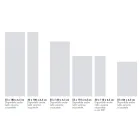 Anpassbarer elektrischer Heizkörper aus Marmorpulver, hergestellt in Italien – Lineep Viadurini