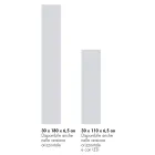 Hybridheizkörper aus italienischem Marmorpulver bis 500 Watt - Naturae Viadurini