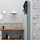 Sanitärheizkörper bestehend aus einem Aluminiumrohr, hergestellt in Italien – Pandoro Viadurini