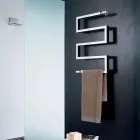 Hydraulische Chrom Termoarredo Snake von Scirocco H, modernes Design Viadurini