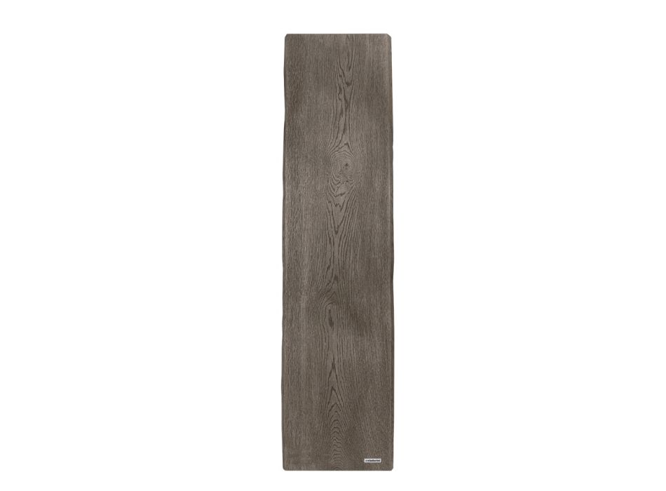 Hydraulischer Heizkörper mit Holzoberfläche aus italienischem Marmorpulver – Wood50 Viadurini