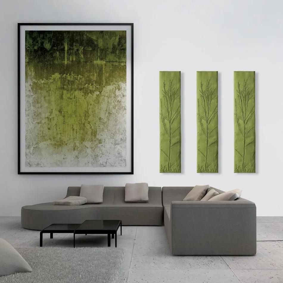 Hydraulischer Heizkörper bis 480 Watt aus italienischem Marmorpulver - Naturae Viadurini