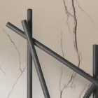 Hydraulischer Heizkörper aus Stahl mit runden Rohren, hergestellt in Italien – Random Viadurini