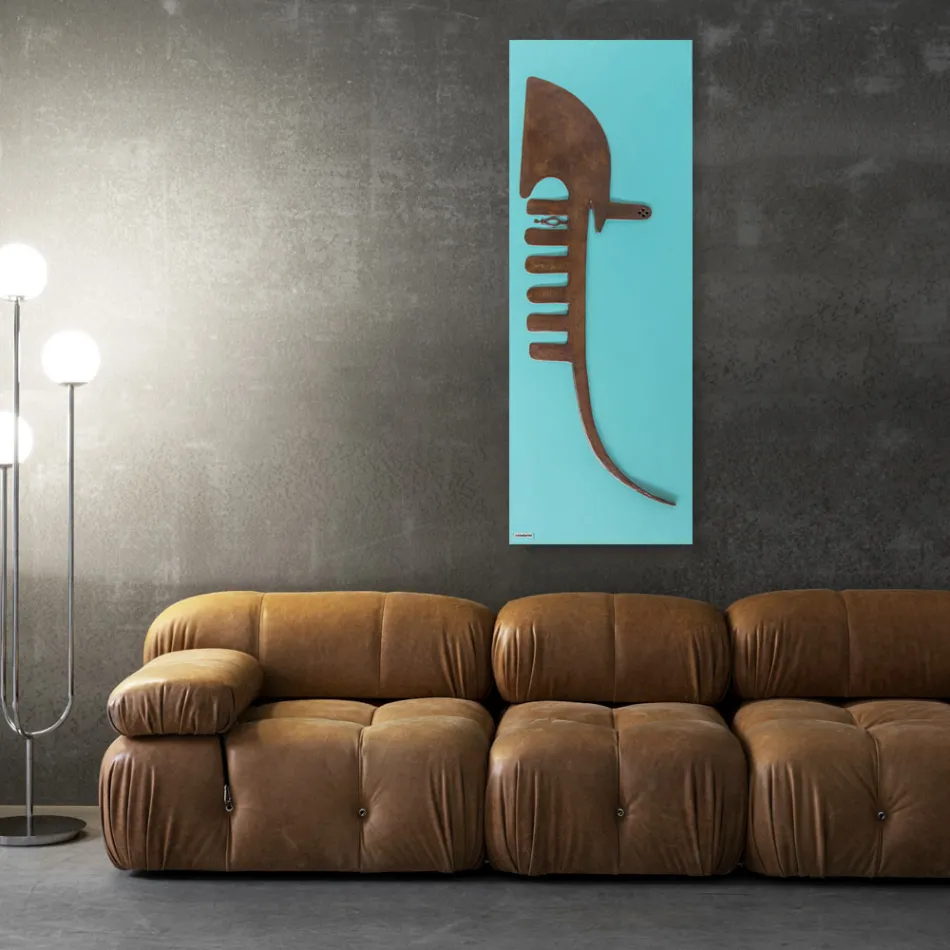 Hydraulischer Heizkörper aus recyceltem Marmorpulver. Made in Italy - Venedig Viadurini